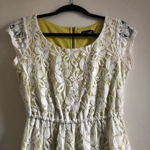 Short sleeve lace dress